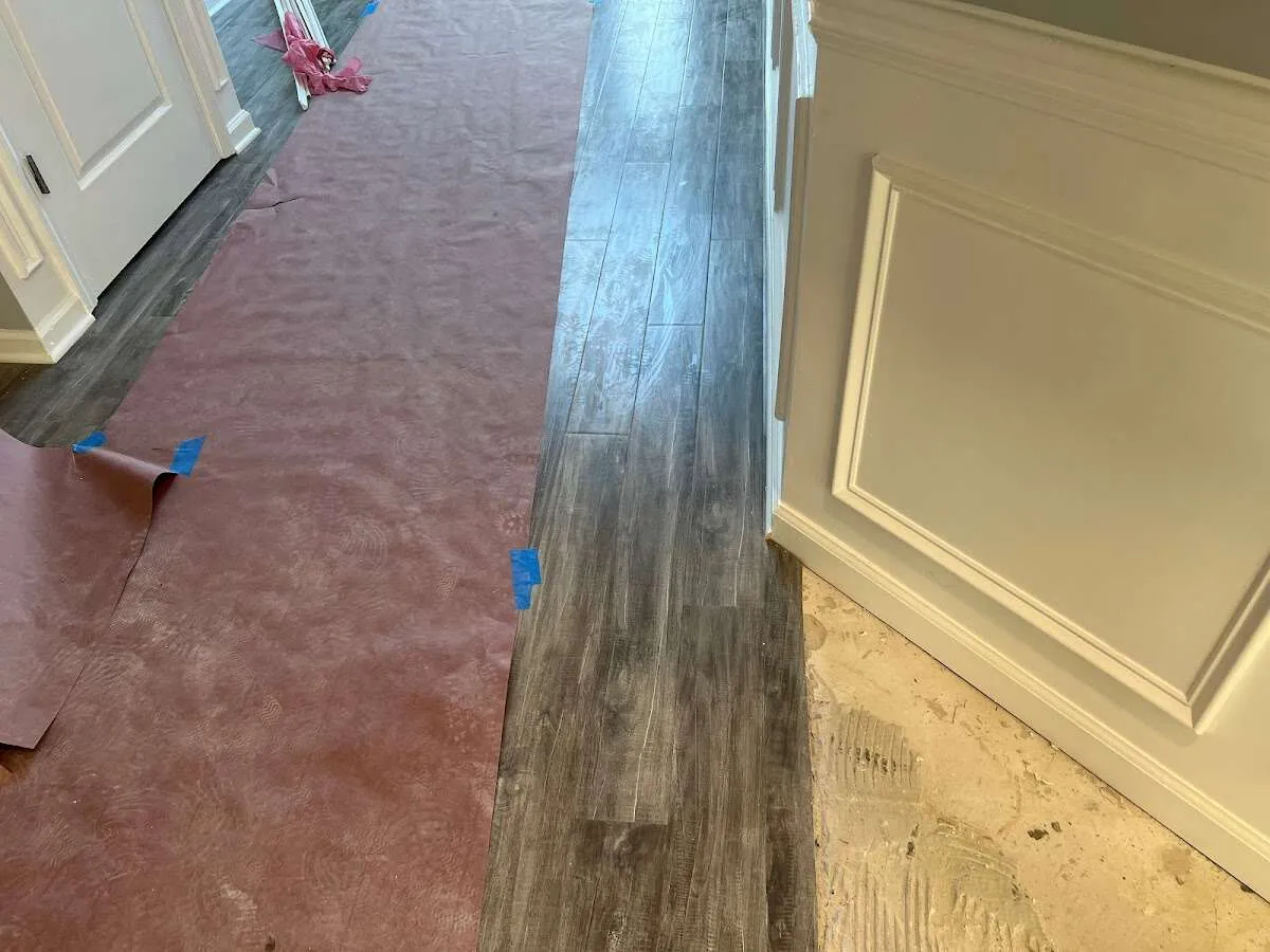 Completed marble shower restoration in Lincoln